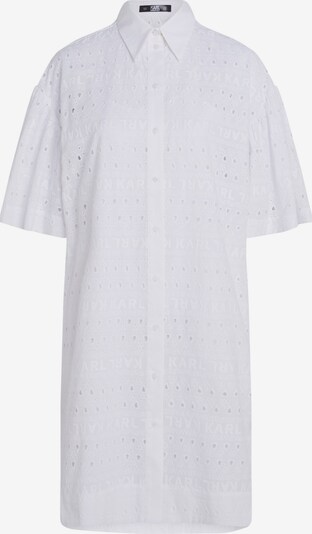 Karl Lagerfeld Robe-chemise en blanc, Vue avec produit