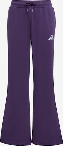 purpurinė ADIDAS SPORTSWEAR Kliošinis Sportinės kelnės: priekis