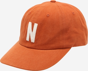Șapcă de la NORSE PROJECTS pe portocaliu: față
