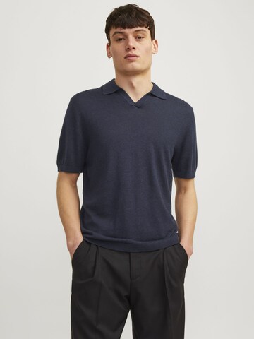 Pull-over 'Igor' JACK & JONES en bleu : devant