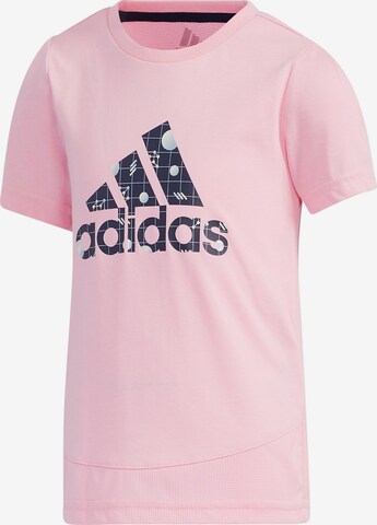 ADIDAS PERFORMANCE Funkční tričko – pink: přední strana