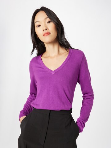 ESPRIT Sweater in Purple: front