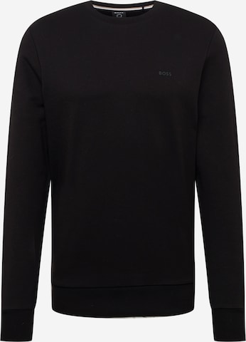 Sweat-shirt 'Stadler' BOSS Black en noir : devant