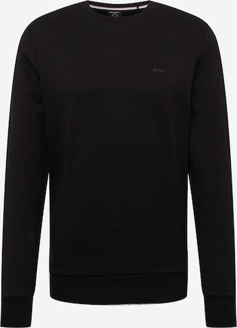 BOSS Black - Sudadera 'Stadler' en negro: frente