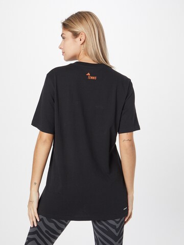 ADIDAS PERFORMANCE Sportshirt 'Roland Garros' in Schwarz