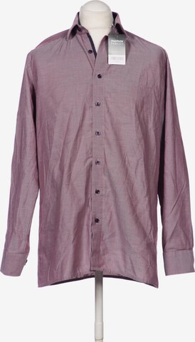 OLYMP Button Up Shirt in L in Pink: front