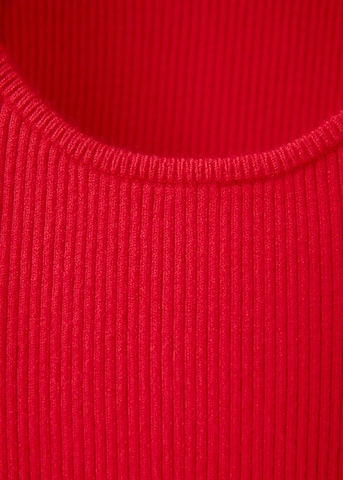 MANGO Stricktop 'LAURA' in Rot