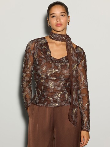 Camicia da donna di Next in marrone: frontale