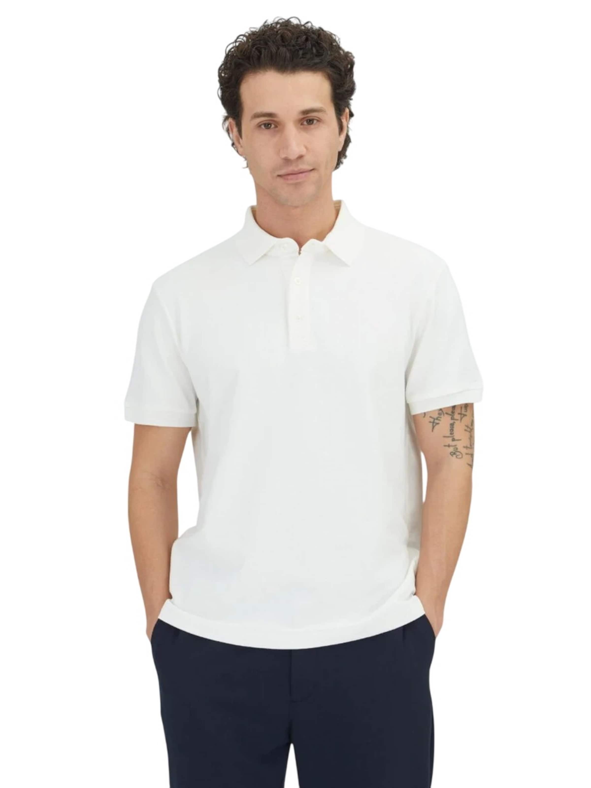 KİP Poloshirt in Weiß: Vorderseite