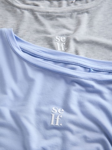 self. Top in Blau