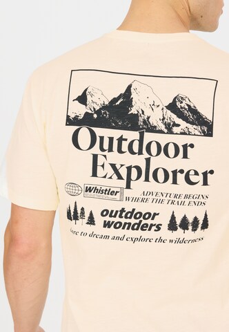 Whistler T-Shirt 'Kunta' in Weiß