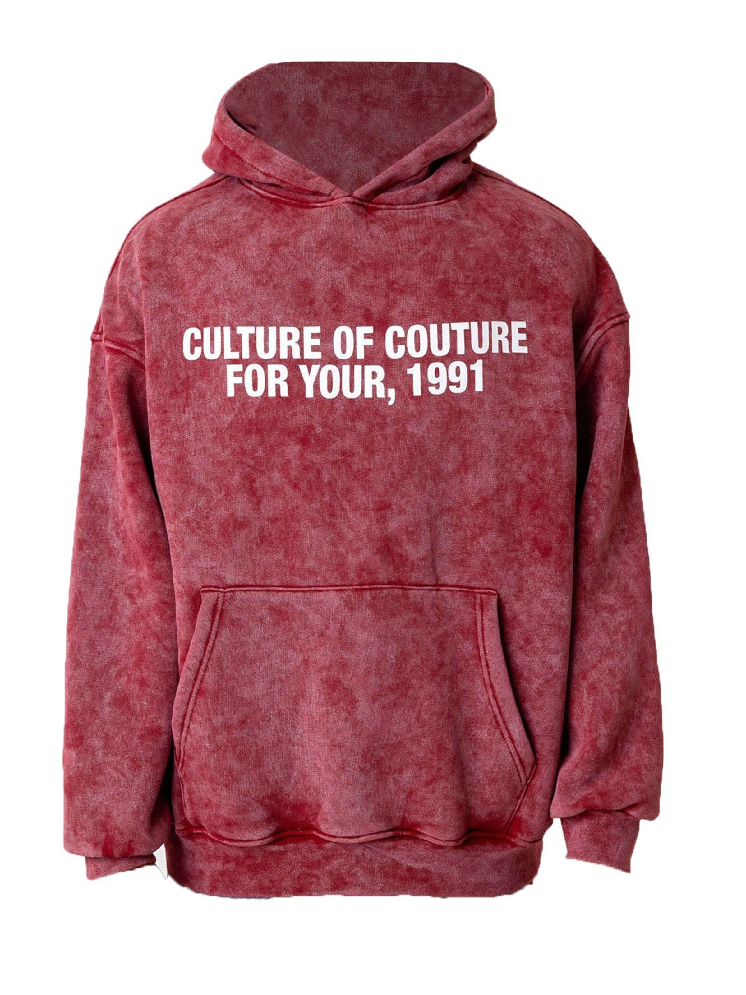 Dandalo Sweatshirt in Rot: Vorderseite