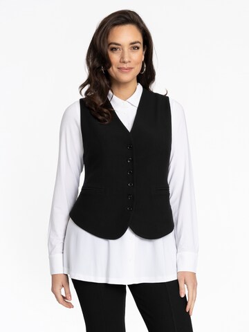YOEK Bodywarmer in Zwart: voorkant