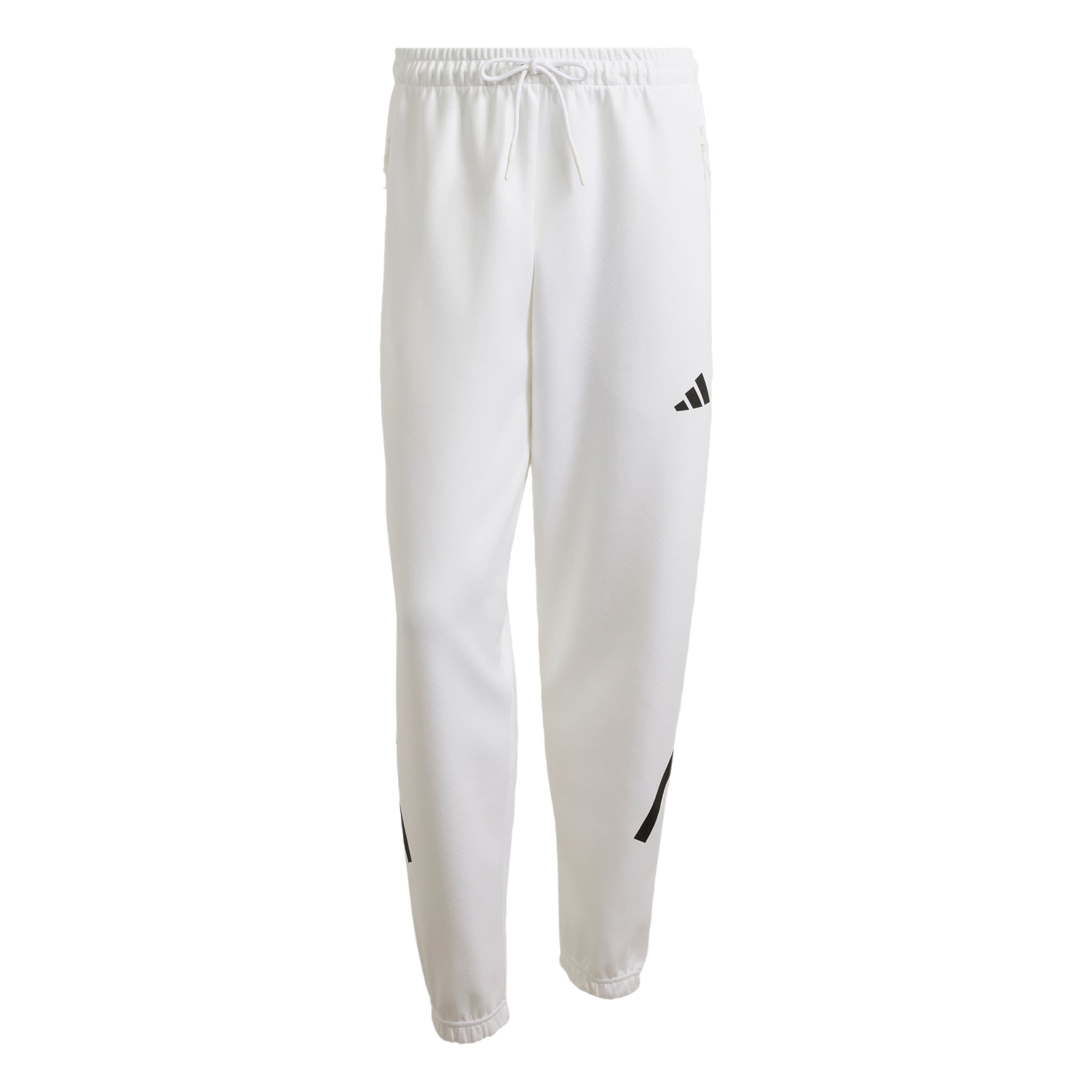 balts ADIDAS SPORTSWEAR Sporta bikses 'Z.N.E.': no priekšpuses