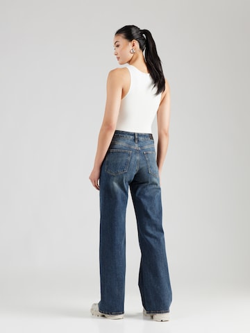 Wide leg Jeans 'MALIBU' de la Mavi pe albastru