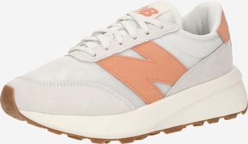 new balance Низкие кроссовки '370' в Оранжевый: спереди