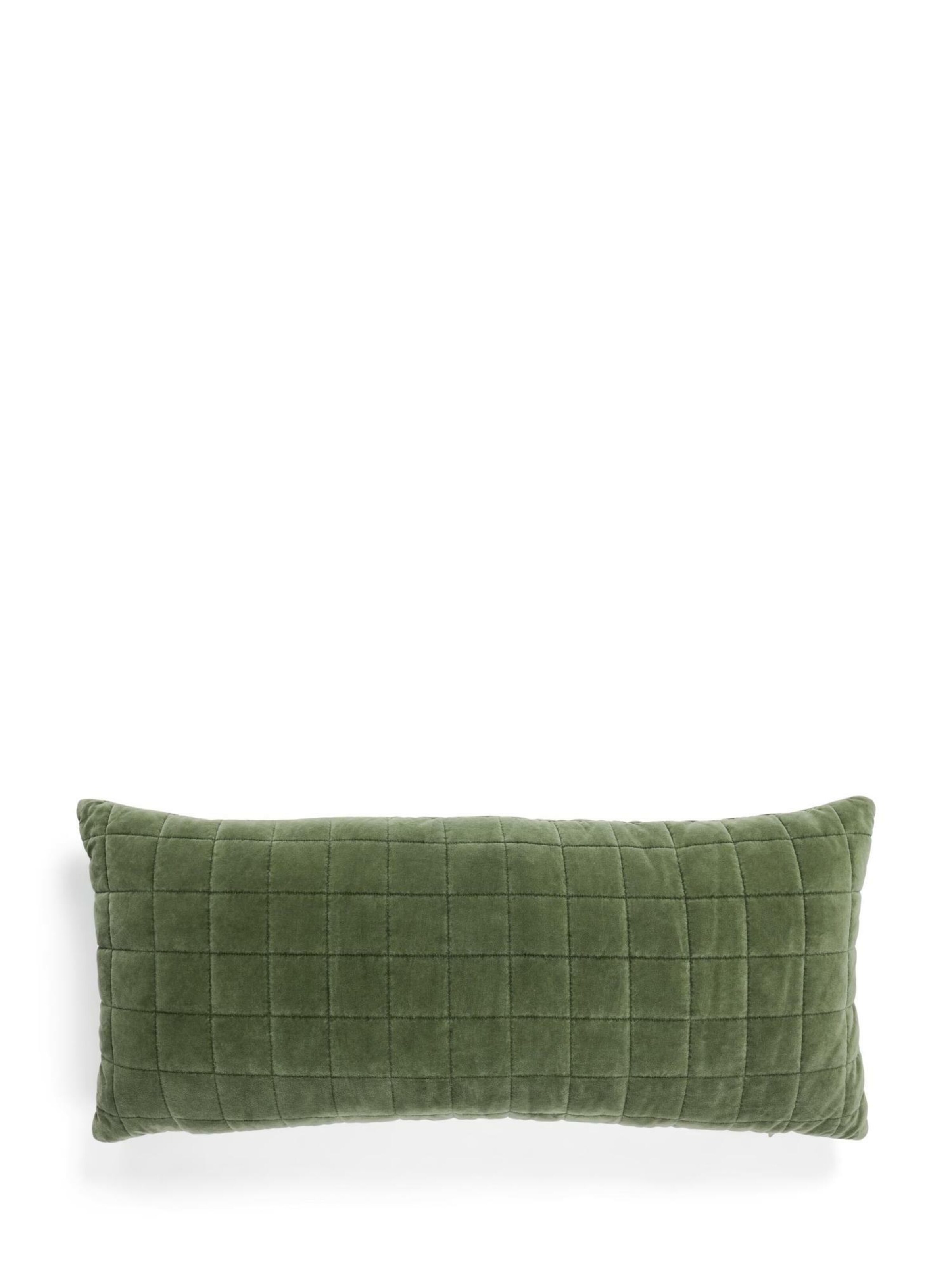 ESSENZA Pillow 'Julia' in Green: front