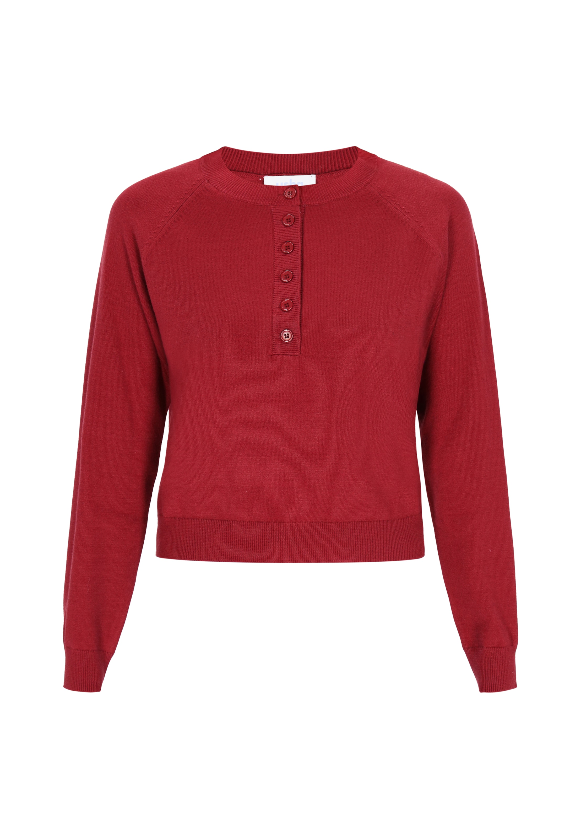 usha BLUE LABELPulover - crvena boja: prednji dio