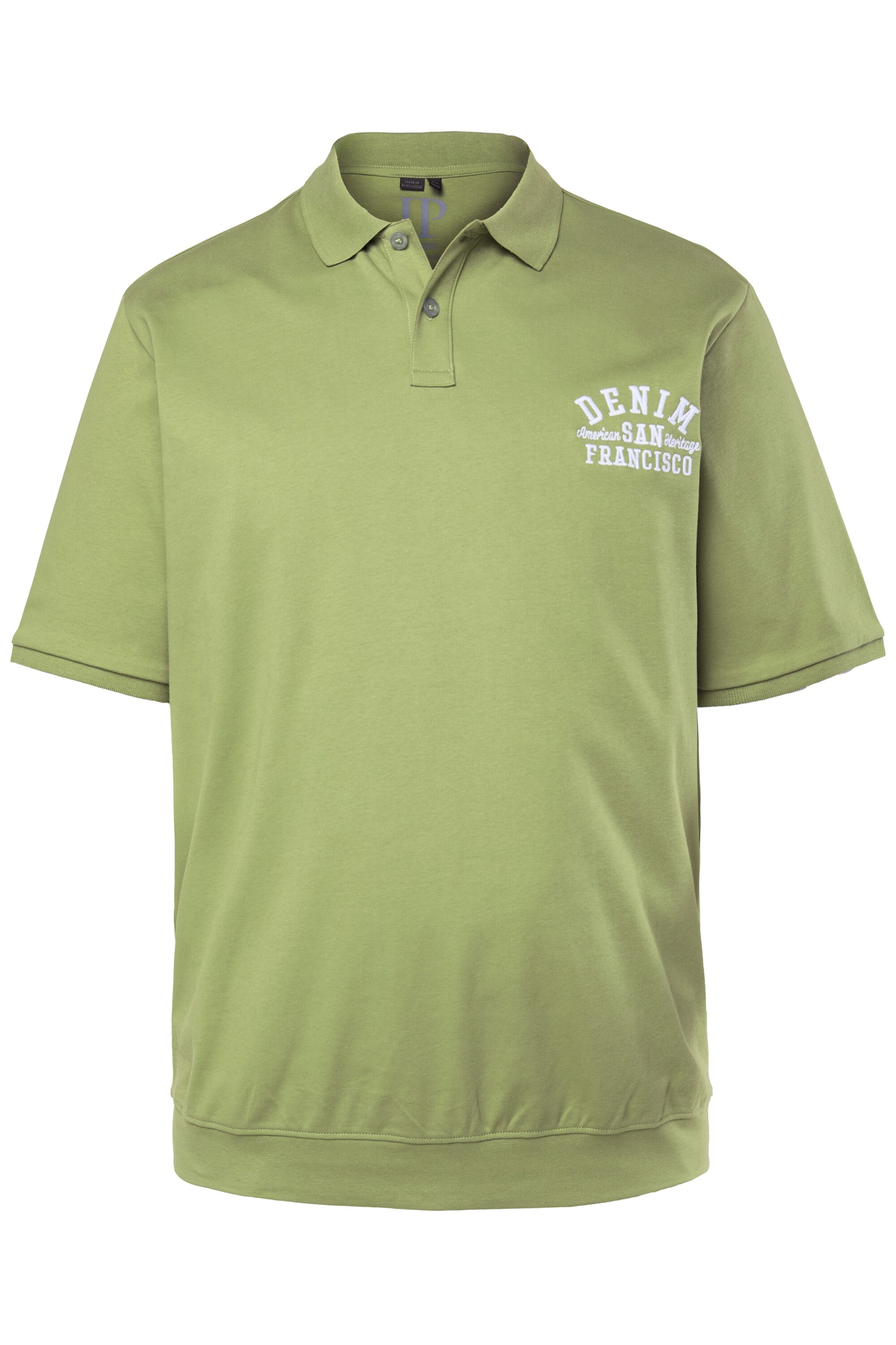 JP1880 Shirt in Groen: voorkant