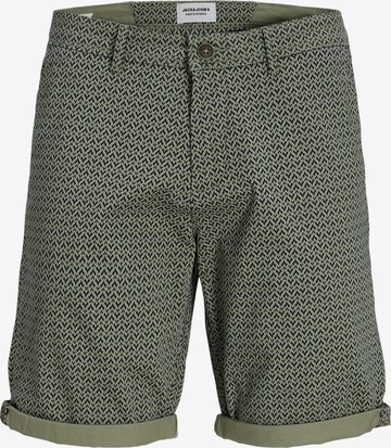 Pantalon chino 'Bowie' JACK & JONES en vert : devant