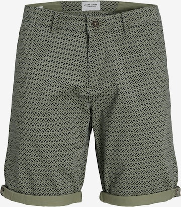 JACK & JONES Chino trousers 'Bowie' in Green: front