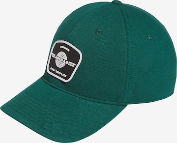 ADIDAS PERFORMANCE Athletic Cap 'Piqué' in Green: front