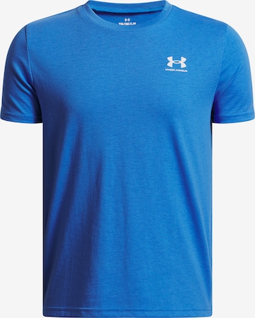 UNDER ARMOUR Functioneel shirt in Blauw: voorkant