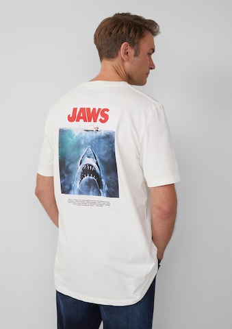 T-Shirt s.Oliver en blanc : devant