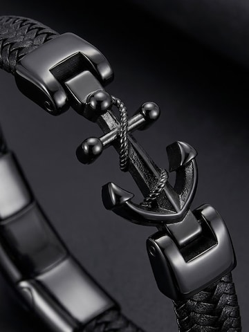 Bracelet 'AHOY MARITIM' UNIQAL en noir