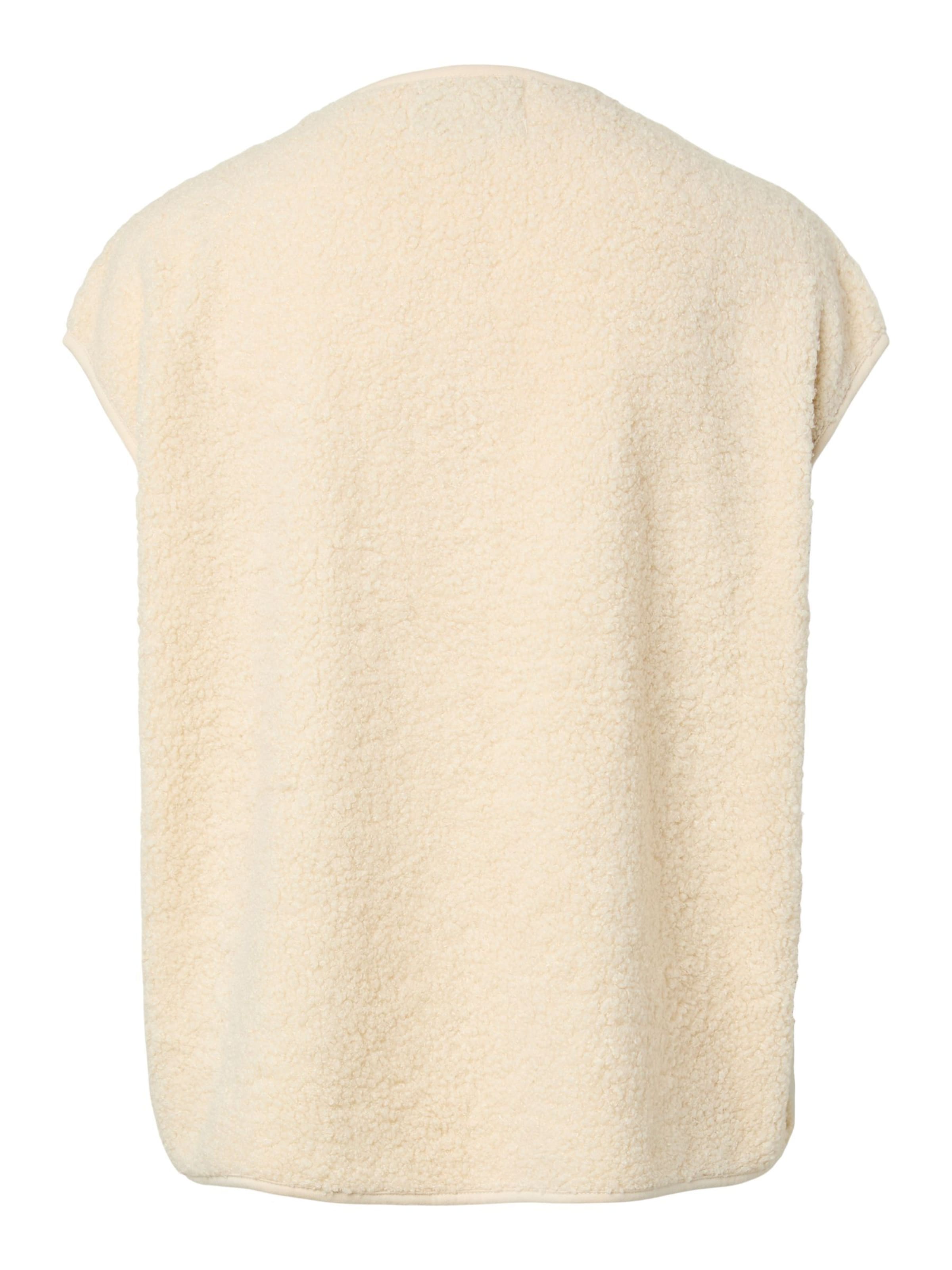 Gilet 'PCKatty' di PIECES in beige