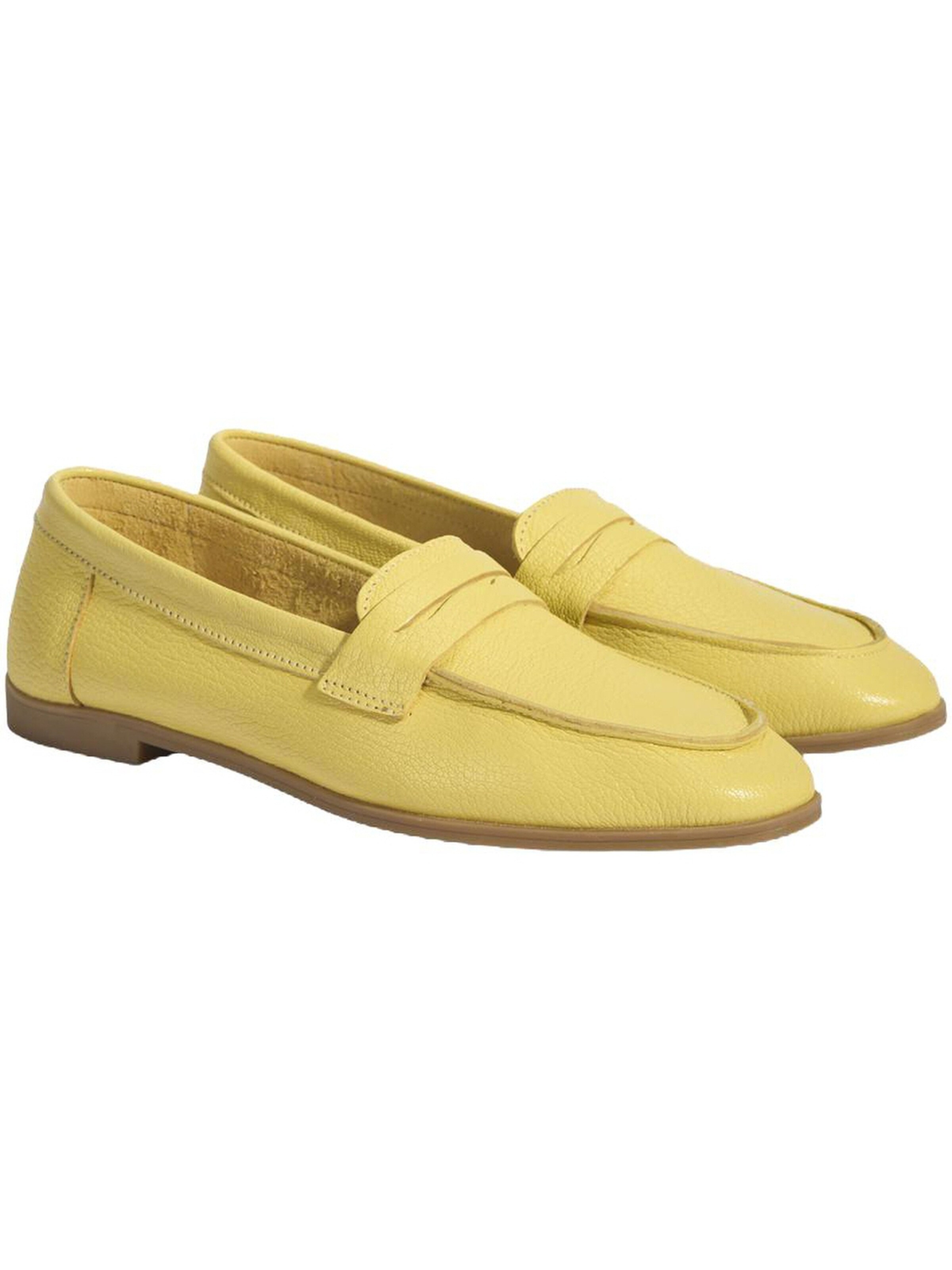 Desa Moccasins 'Slip-Ons' in Yellow