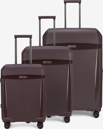 Ensemble de bagages 'Zeleste' Epic en violet : devant