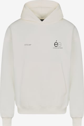ESTEEM Collegepaita 'Opposé' värissä valkoinen: etupuoli