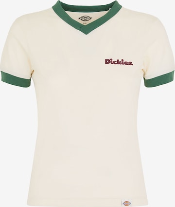 DICKIES Футболка 'Slayden Ringer' в Бежевый: спереди
