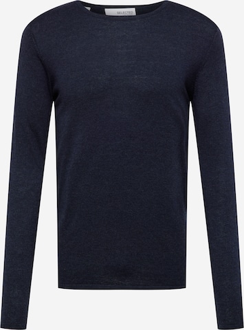 SELECTED HOMME Pullover 'Rome' in Schwarz: predná strana