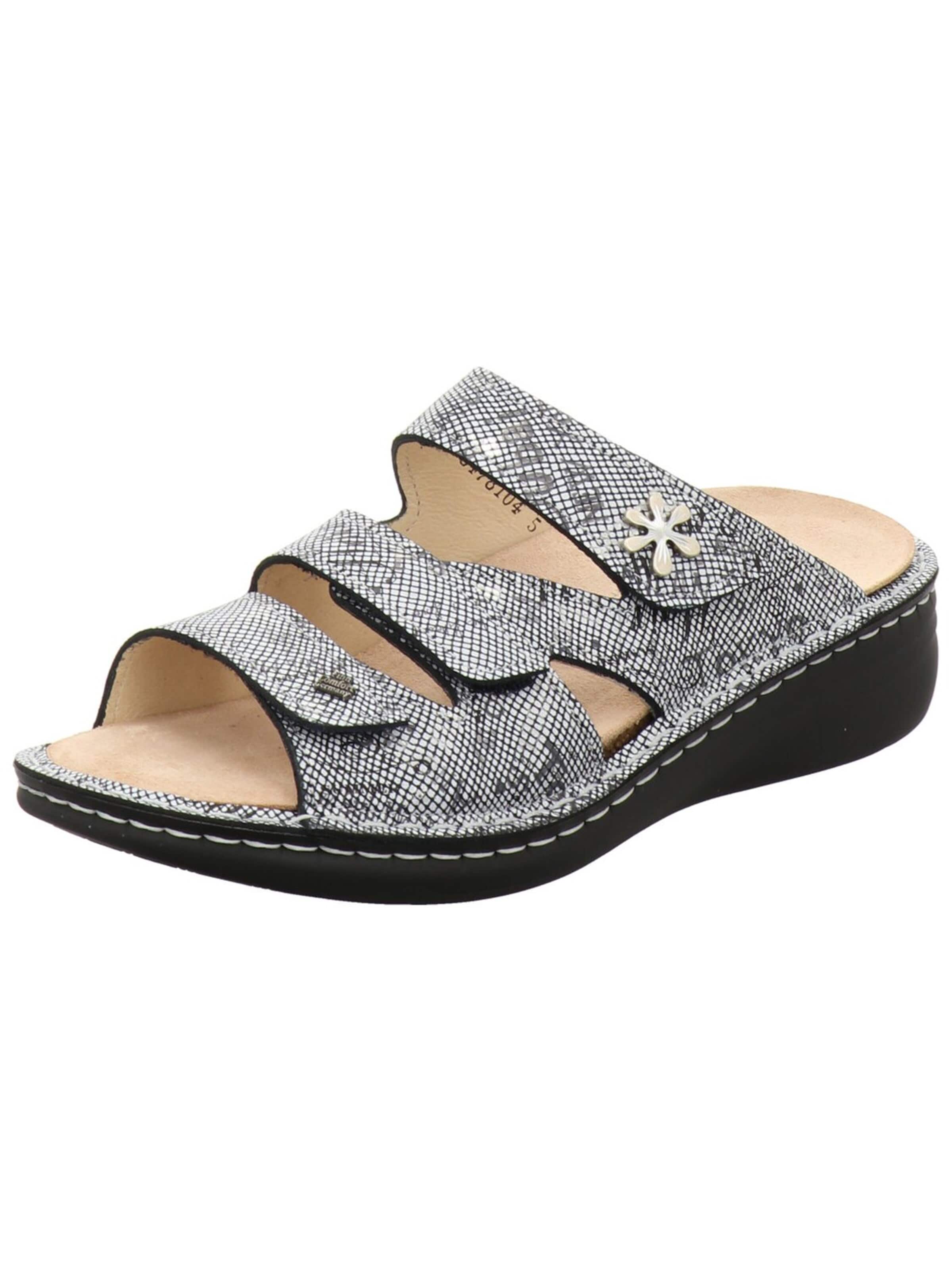 Finn Comfort - Zapatos abiertos 'Pantolette Damen Grenada blau Echtleder in blau' en azul: frente