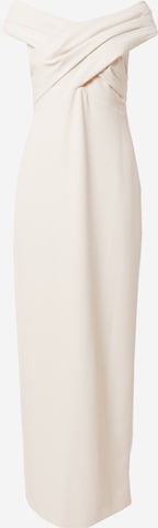 Lauren Ralph Lauren Suknia wieczorowa 'IRENE' w kolorze beżowy: przód