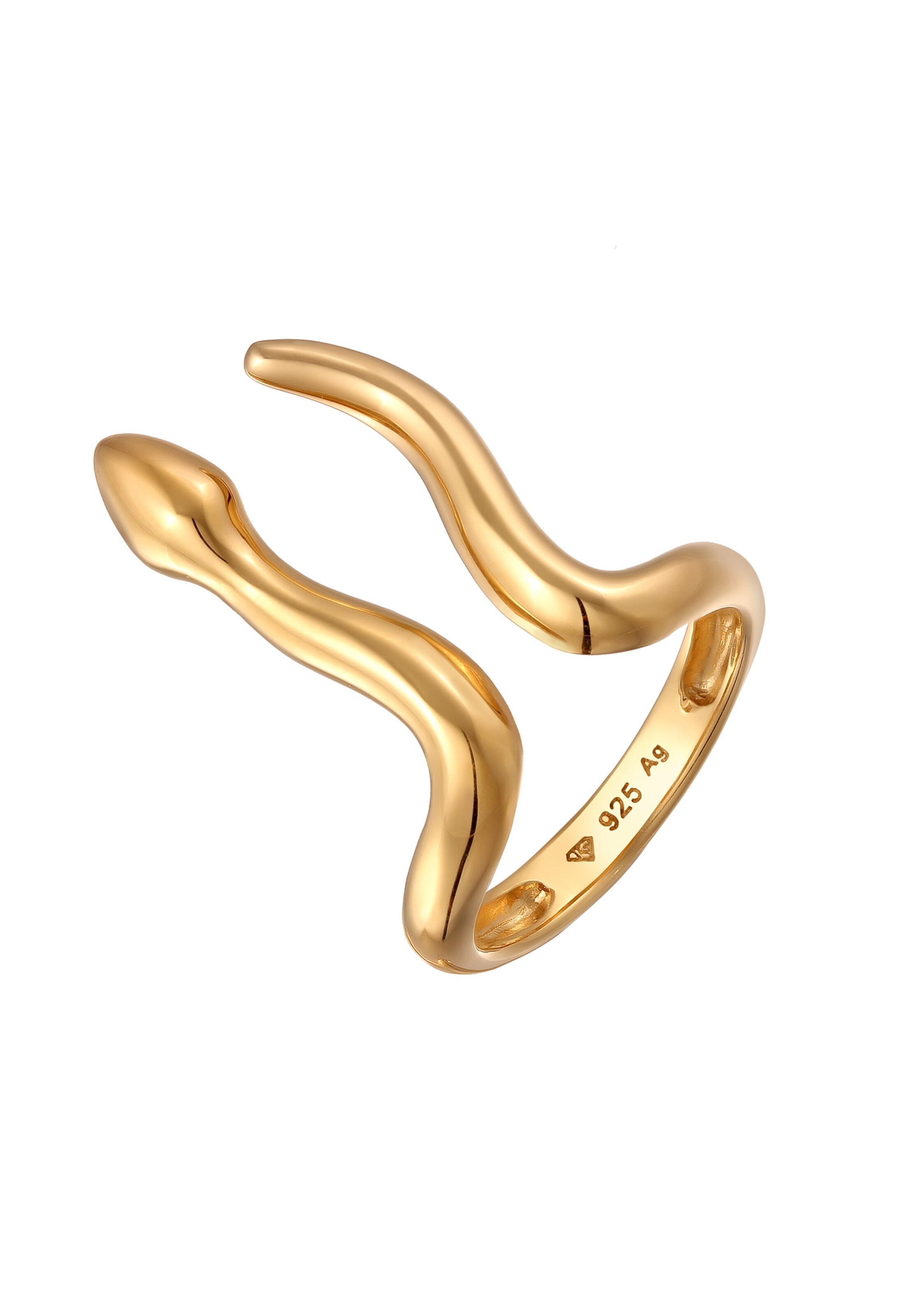 ELLI Ring in Gold: front