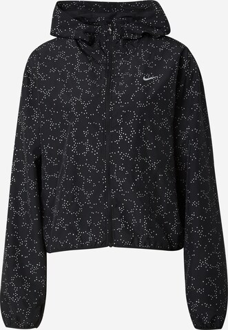 Veste de sport NIKE en noir : devant