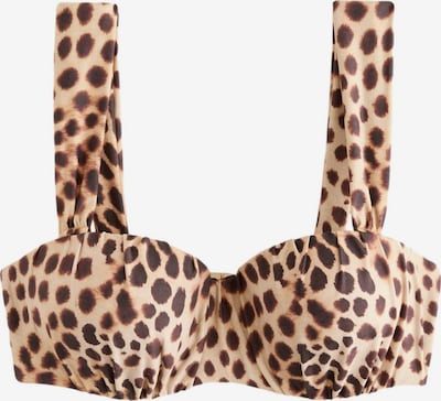 Next Bikinitoppi värissä beige / suklaa, Tuotenäkymä