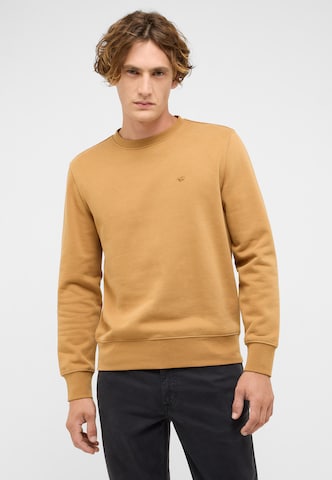 MUSTANG Sweatshirt in Braun: Vorderseite