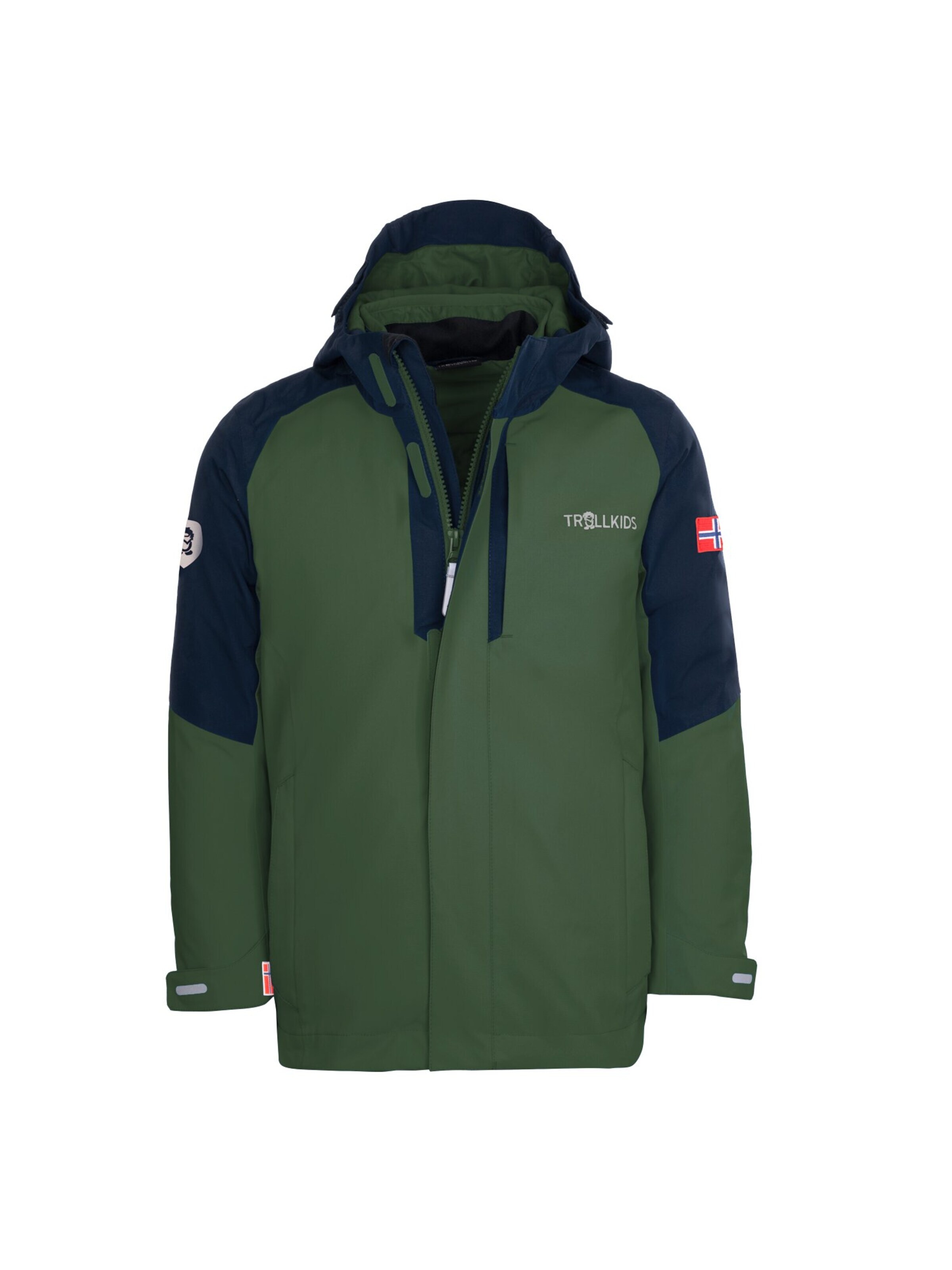 TROLLKIDS Outdoor jacket in Blue: front