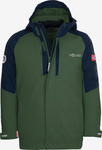 TROLLKIDS Outdoor jacket in Blue: front