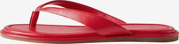 Tongs The Set en rouge : devant