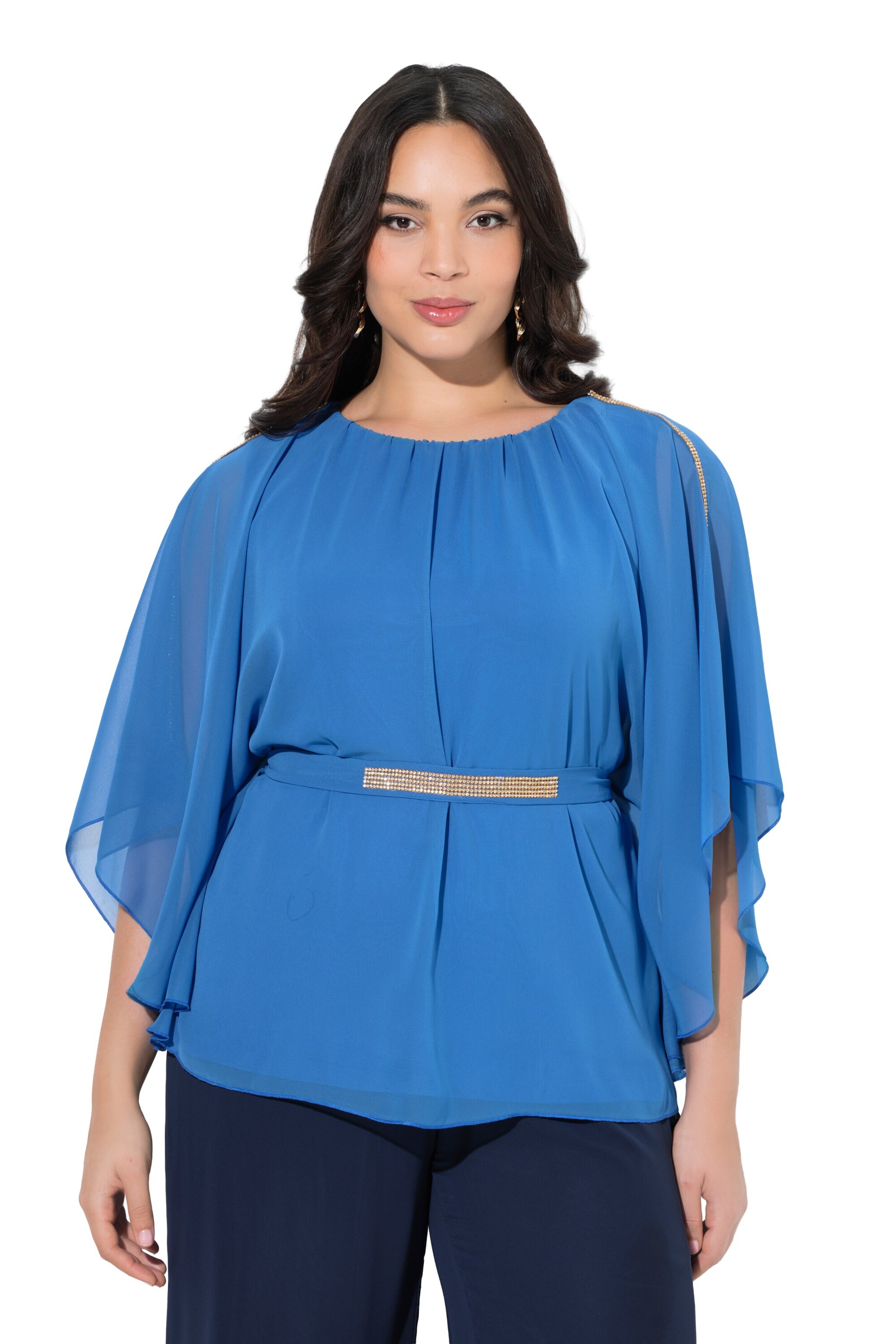 Ulla Popken Tunic in Blue: front