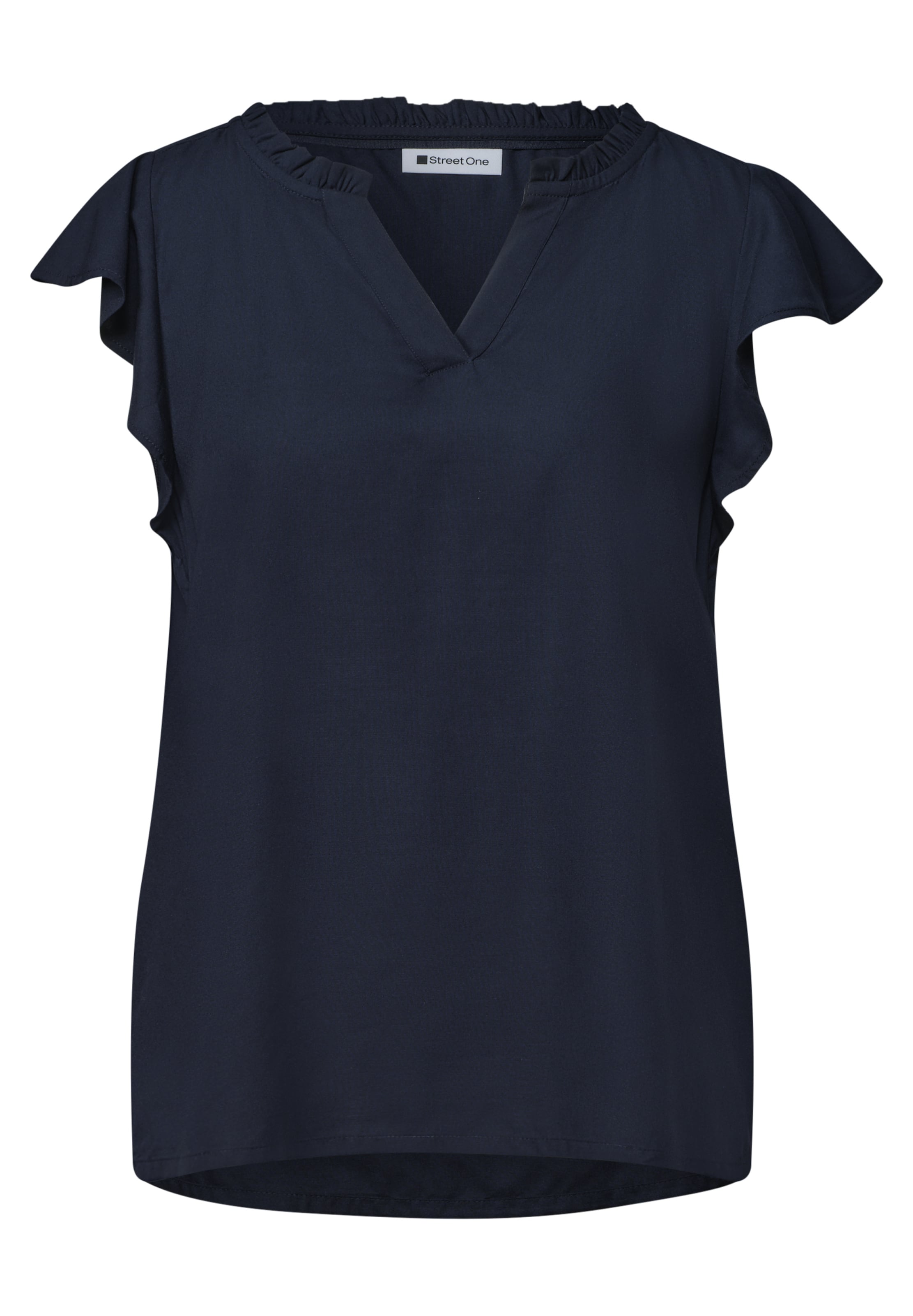 STREET ONE Blouse in Blue: front