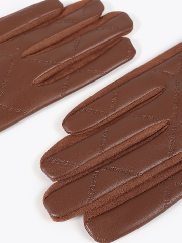 Lola Casademunt - Luvas com dedos em castanho