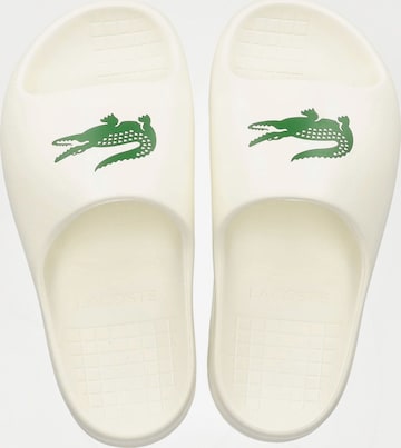 Scarpe da spiaggia / da bagno di LACOSTE in bianco