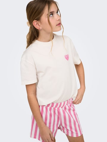 ONLY GIRLS Pajamas 'KOGRila' in White