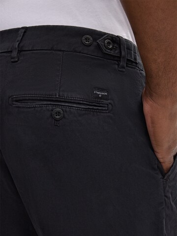 STRELLSON Regular Chino 'Rion' in Zwart